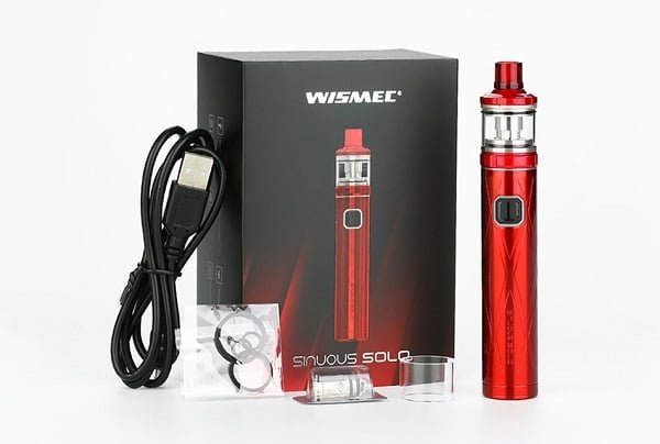 Sinuous Solo Kit Wismec con Atomizzatore Amor NS Pro-12